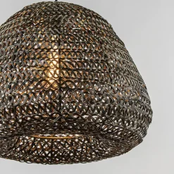 Straluma Antiek bronzen hanglamp Finou Light and Living><noscript><img width=