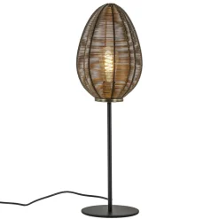 Straluma Antiek bronzen tafellamp Yaelle Light and Living> Draadlampen|Light and Living