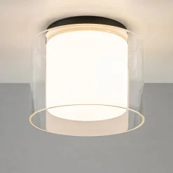 Straluma Badkamer plafondlamp helder met opaal glas IP44> Keukenverlichting|Badkamerverlichting