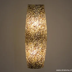 Straluma Beach wandlamp goud capiz schelpen> Schelpenlampen|Woonkamerlampen