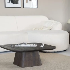 Straluma Bijzettafel Aron bruin 80x80 cm><noscript><img width=