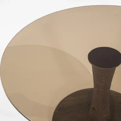 Straluma Bijzettafel Boogie bruin Ø60 cm><noscript><img width=