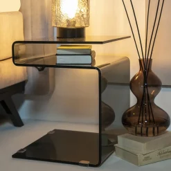 Straluma Bijzettafel bruin 48x42x38 cm><noscript><img width=