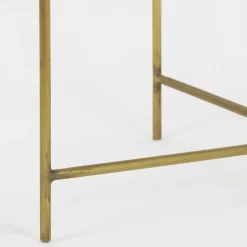 Straluma Bijzettafel Delon set van 2 marrmer roze/goud><noscript><img width=