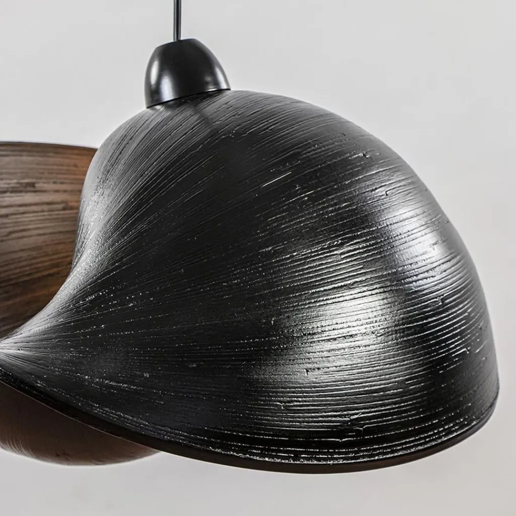 Straluma Botanische hanglamp zwart 50 cm> Eettafellampen|Eetkamerverlichting