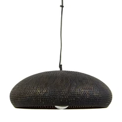 Straluma Brons-bruine hanglamp met gaatjes> Eettafellampen|Woonkamerlampen