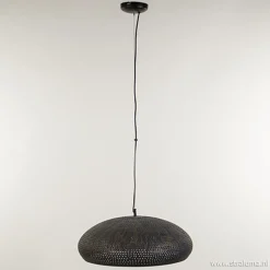 Straluma Brons-bruine hanglamp met gaatjes> Eettafellampen|Woonkamerlampen