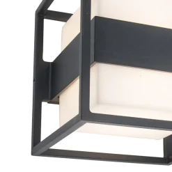 Straluma Buitenlamp kubus IP54 inclusief LED donker grijs> Buitenlampen|Wandlampen