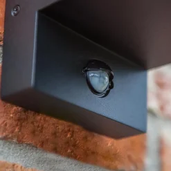 Straluma Buitenlamp lantaarn zwart met bewegingssensor><noscript><img width=