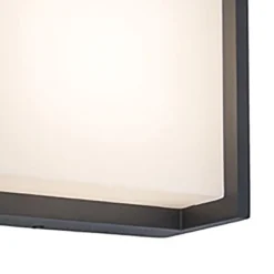 Straluma Buitenlamp LED wand vierkant donker grijs IP54><noscript><img width=