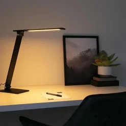 Straluma Bureaulamp Serenade zwart dimbaar><noscript><img width=