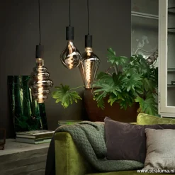 Straluma Calex Paris lichtbron titanium 6w e27><noscript><img width=