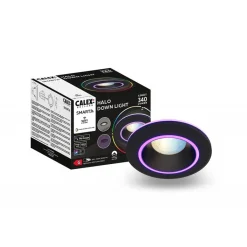 Straluma Calex Smart Halo inbouwspot zwart><noscript><img width=