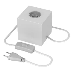 Straluma Calex tafelarmatuur kubus mat wit> Tafellampen|Calex