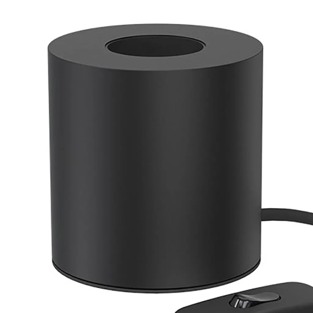 Straluma Calex tafelarmatuur rond zwart> Calex|Woonkamerlampen