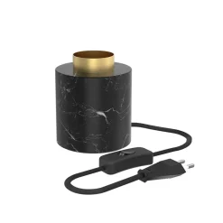 Straluma Calex tafelarmatuur rond marmer/goud> Tafellampen|Calex