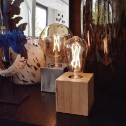 Straluma Calex tafelarmatuur satijn nikkel><noscript><img width=