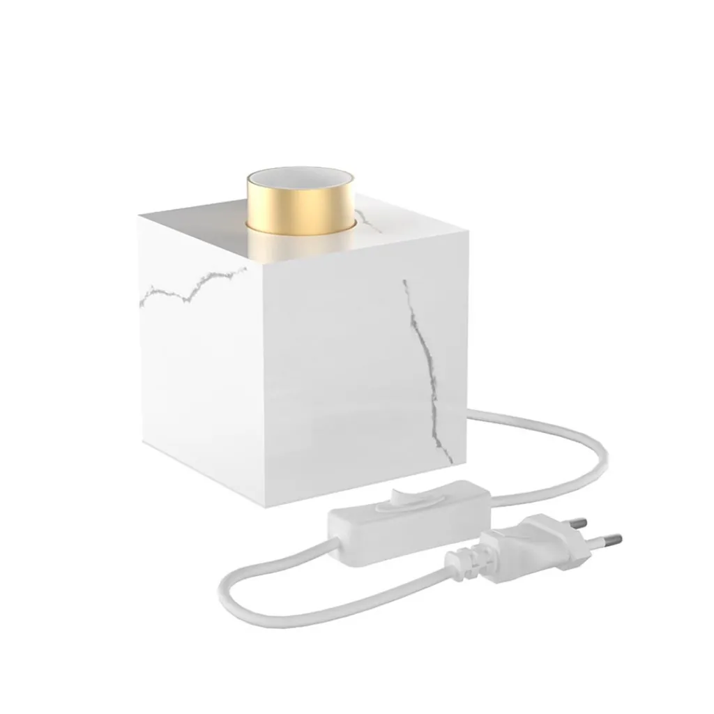 Straluma Calex tafelarmatuur wit/marmer> Tafellampen|Calex