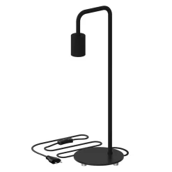 Straluma Calex tafellamp U-Line mat zwart exclusief lichtbron> Tafellampen|Calex