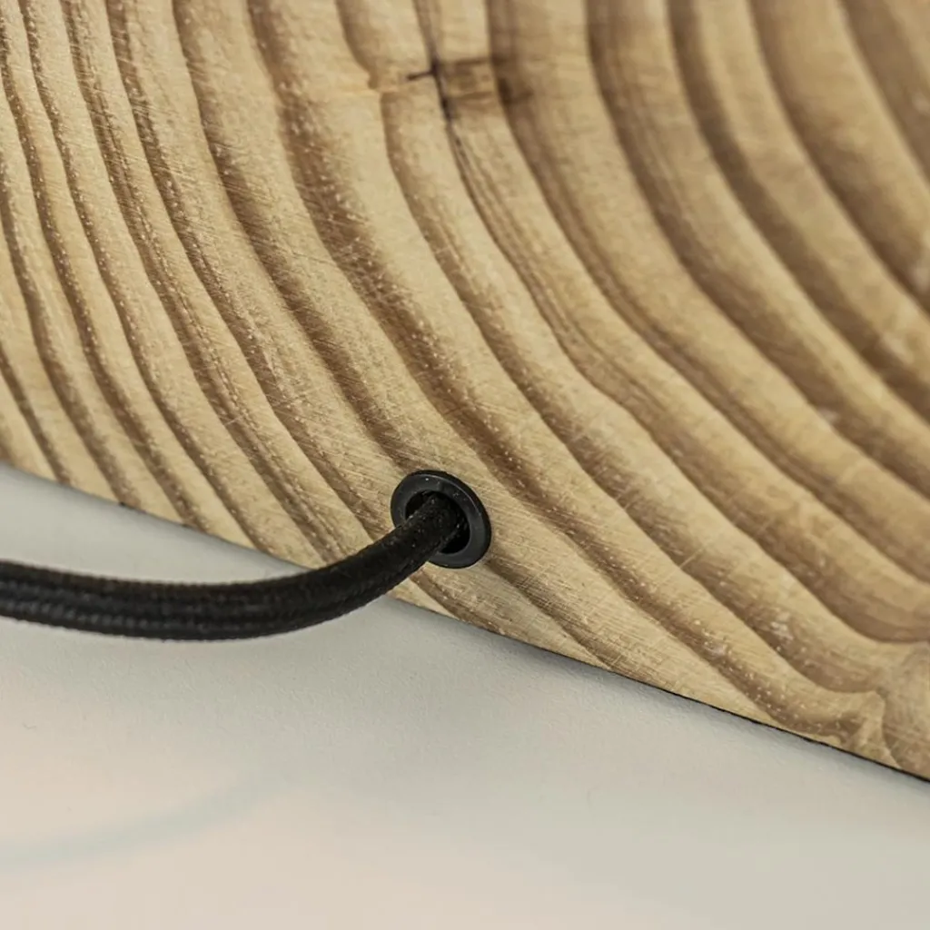 Straluma Calex tafellamp Wood FSC vierkant> Tafellampen|Calex