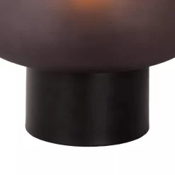 Straluma Chique tafellamp zwart met mat zwart glas><noscript><img width=