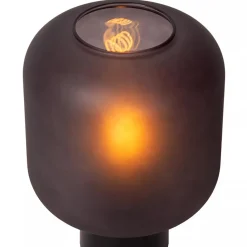 Straluma Chique tafellamp zwart met mat zwart glas><noscript><img width=