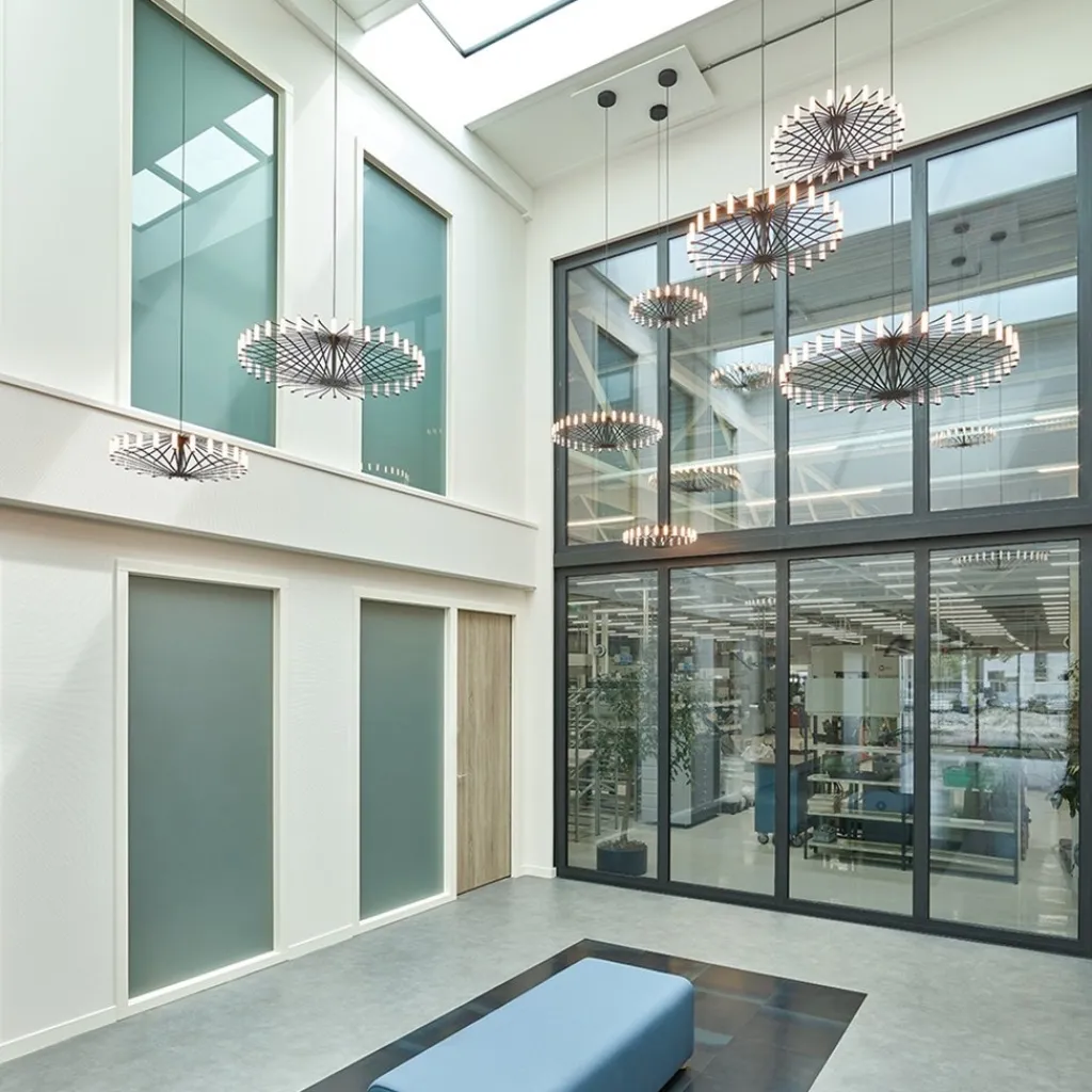 Straluma Design LED hanglamp Wheel zwart 75 cm> Hanglampen|Eettafellampen