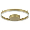 Straluma Design LED plafond/wandlamp ring goud> Plafondlampen|Wandlampen