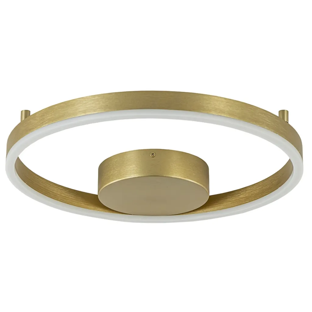Straluma Design LED plafond/wandlamp ring goud> Plafondlampen|Wandlampen