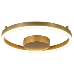 Straluma Design LED plafond/wandlamp ring goud> Plafondlampen|Wandlampen