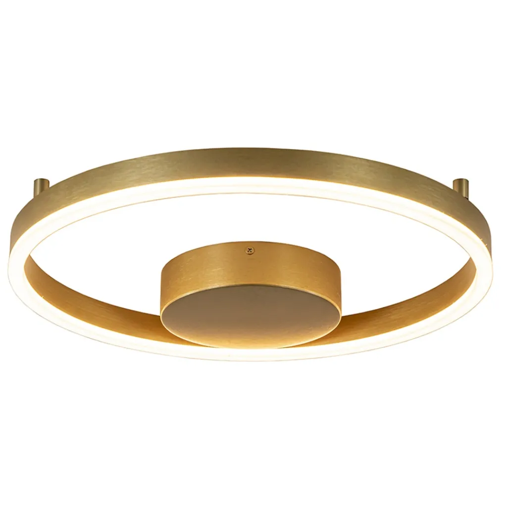 Straluma Design LED plafond/wandlamp ring goud> Plafondlampen|Wandlampen