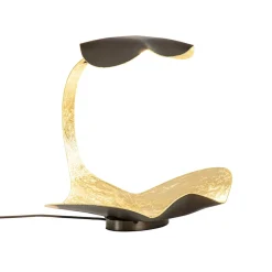 Straluma Design LED Tafellamp brons met goldleaf> Tafellampen|LED Tafellampen