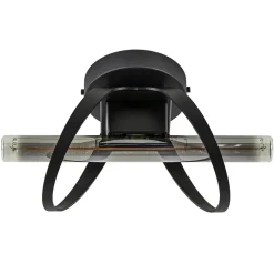 Straluma Design plafond/wandlamp mat zwart> Plafondlampen|Wandlampen