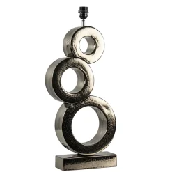 Straluma Design tafellamp Circles brons exclusief kap> Tafellampen|Lampenvoeten