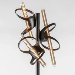 Straluma Design vloerlamp mat zwart metaal inclusief LED><noscript><img width=