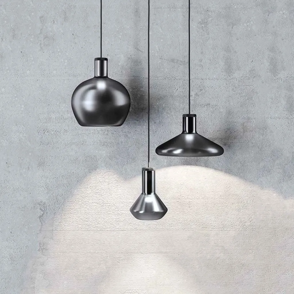 Straluma Diesel Living with Lodes hanglamp Flask A metallic black> Pendel Lampen|Keukenverlichting