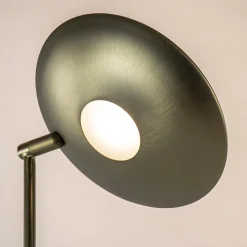 Straluma Dimbare LED uplighter met leeslamp donker brons><noscript><img width=