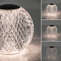 Straluma Draadloze LED tafellamp diamant oplaadbaar><noscript><img width=