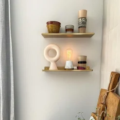 Straluma Draadloze tafellamp wit marmer met heldere lichtbron dimbaar><noscript><img width=