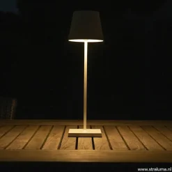 Straluma Draadloze tafellamp wit met dimbaar LED><noscript><img width=