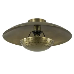 Straluma Elegante plafond/wandlamp antiek brons> Wandlampen|Woonkamerlampen