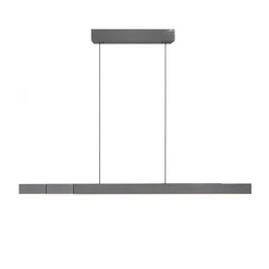 Straluma Elektrisch verstelbare LED hanglamp grijs dimbaar> Hanglampen|Eettafellampen