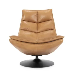 Straluma Fauteuil Sven leer - cognac> Fauteuils