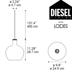 Straluma Flask C hanglamp 25cm metallic black><noscript><img width=