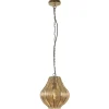 Straluma Gouden Oosterse hanglamp Micha met ketting Light & Living> Light and Living|Woonkamerlampen