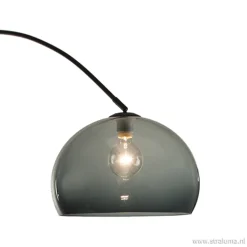 Straluma Grijze kap plexibol exclusief booglamp> Lampenkappen