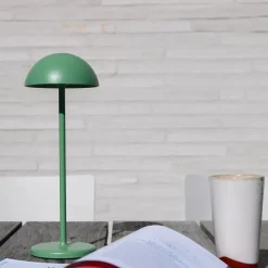 Straluma Groene LED buitenlamp op batterij oplaadbaar><noscript><img width=