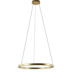 Straluma Grote design hanglamp LED gouden ring> Hanglampen|Eettafellampen