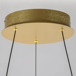 Straluma Grote design hanglamp LED gouden ring><noscript><img width=