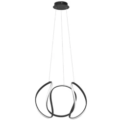 Straluma Grote design hanglamp zwart LED> Hanglampen|Eettafellampen
